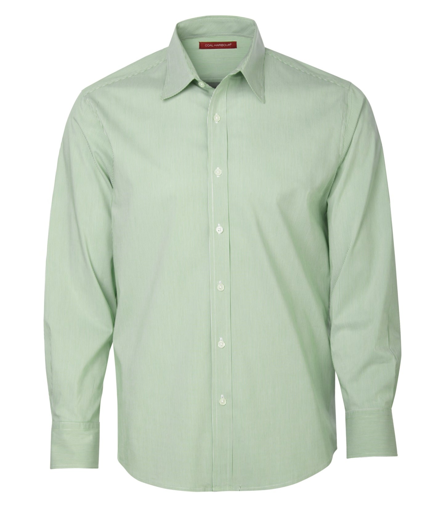 DISCONTINUED COAL HARBOUR® MINI STRIPE STRETCH WOVEN SHIRT