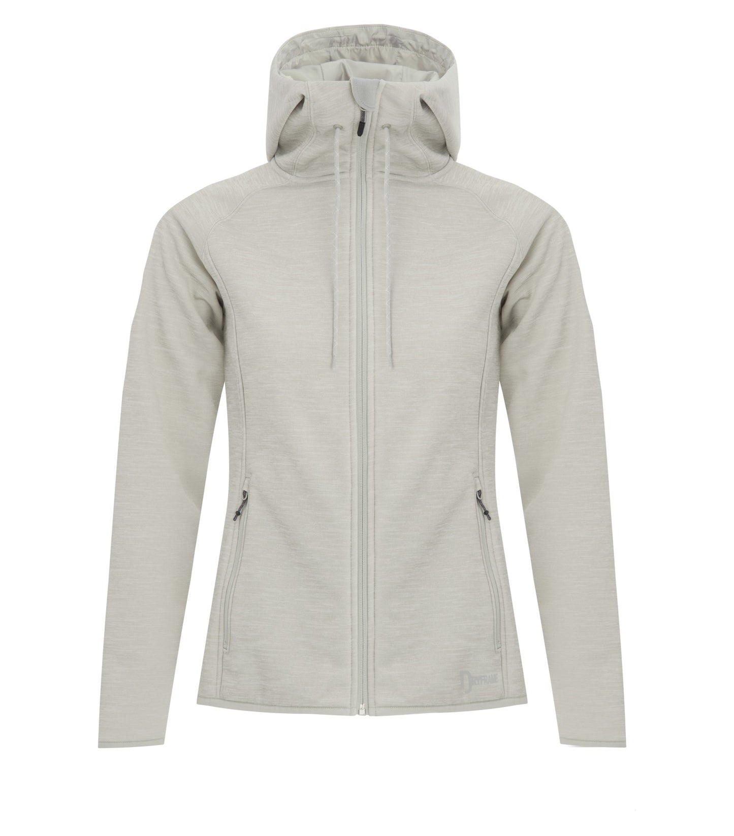 DISCONTINUED DRYFRAME® DRY TECH WATER RESISTANT FLEECE FULL ZIP HOODED LADIES' JACKET