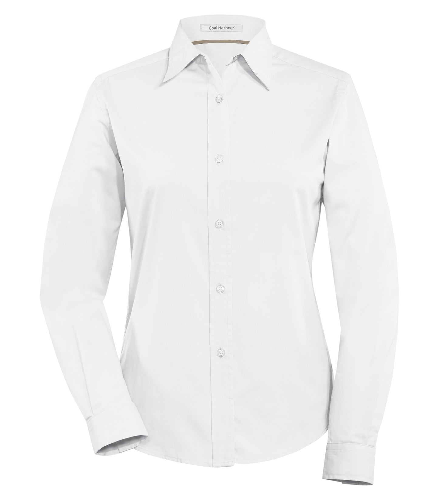 DISCONTINUED COAL HARBOUR® EASY CARE BLEND LONG SLEEVE WOVEN LADIES' SHIRT