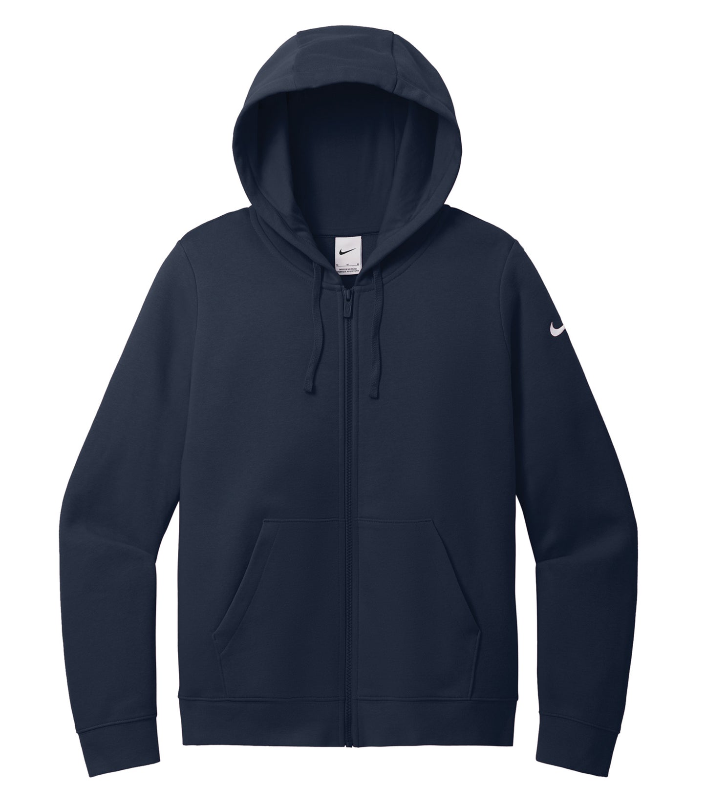 NIKE CLUB FLEECE SLEEVE SWOOSH LADIES' FULL ZIP HOODIE