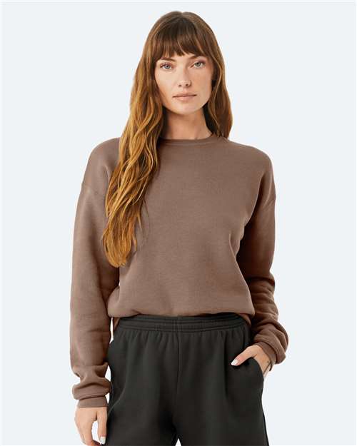 Unisex Sponge Fleece Drop Shoulder Crewneck Sweatshirt