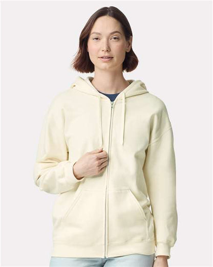 Unisex Softstyle® Full-Zip Hooded Sweatshirt