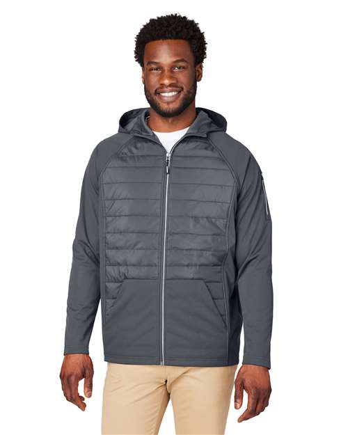 Unisex Techno Lite Hybrid Hooded Jacket