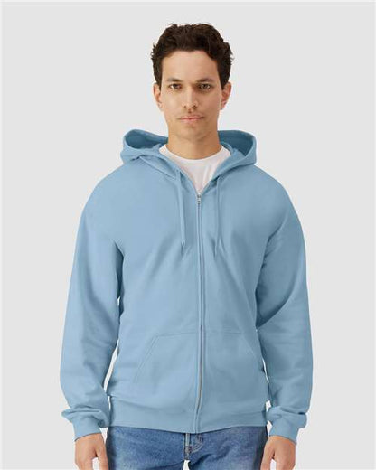 Unisex Softstyle® Full-Zip Hooded Sweatshirt