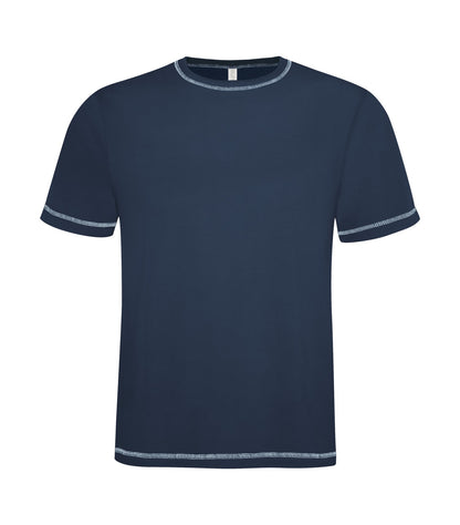 DISCONTINUED ATC™ EUROSPUN® RING SPUN CONTRAST STITCH SHORT SLEEVE TEE