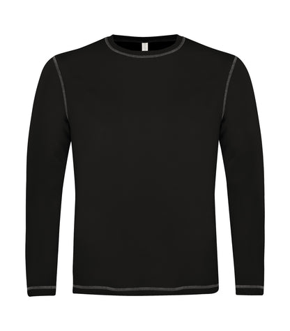 DISCONTINUED ATC™ EUROSPUN® RING SPUN CONTRAST STITCH LONG SLEEVE TEE