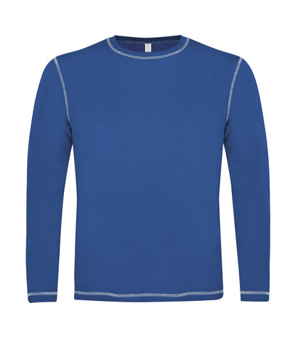 DISCONTINUED ATC™ EUROSPUN® RING SPUN CONTRAST STITCH LONG SLEEVE TEE