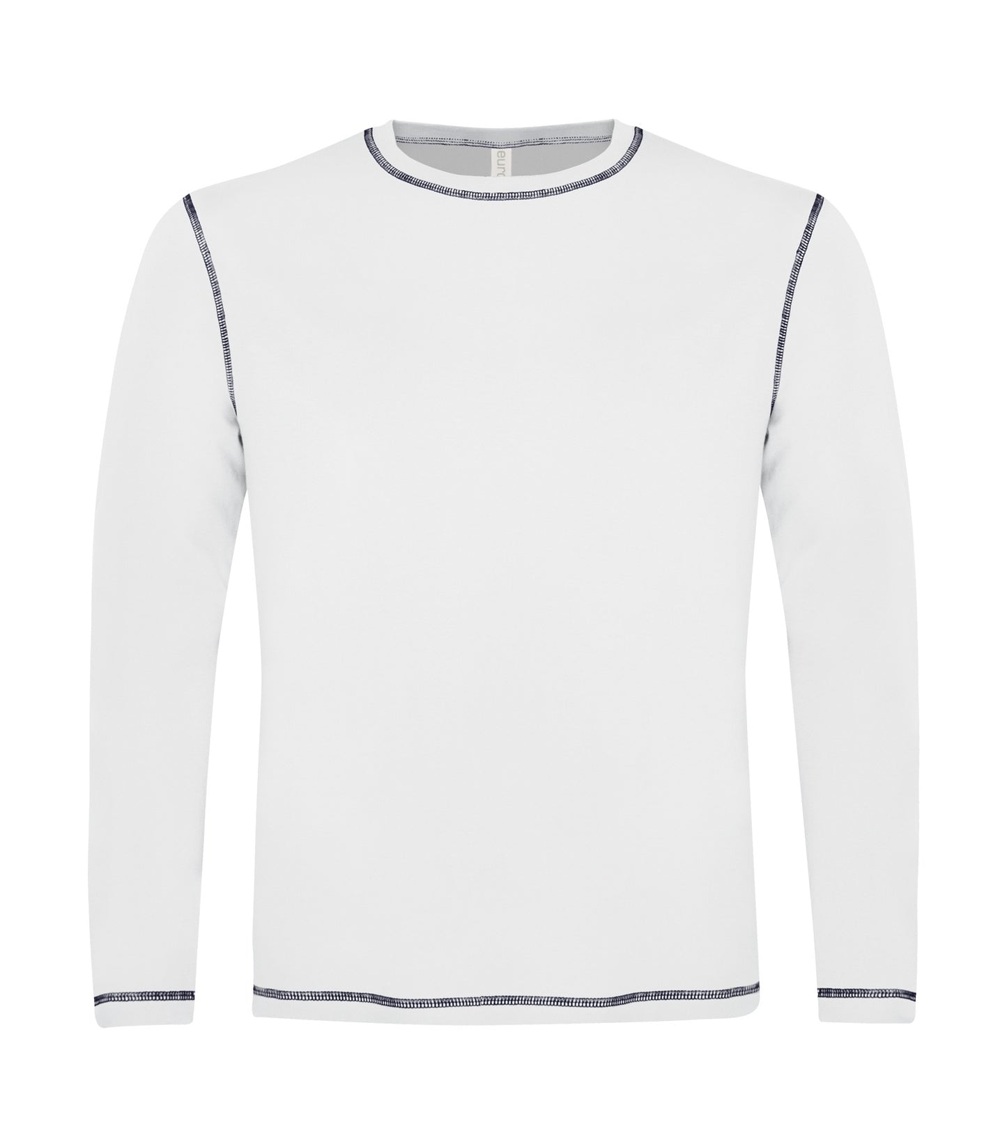 DISCONTINUED ATC™ EUROSPUN® RING SPUN CONTRAST STITCH LONG SLEEVE TEE