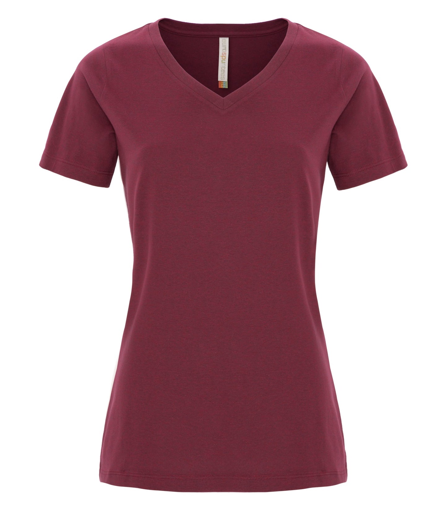ATC™ EUROSPUN® RING SPUN V-NECK LADIES' TEE