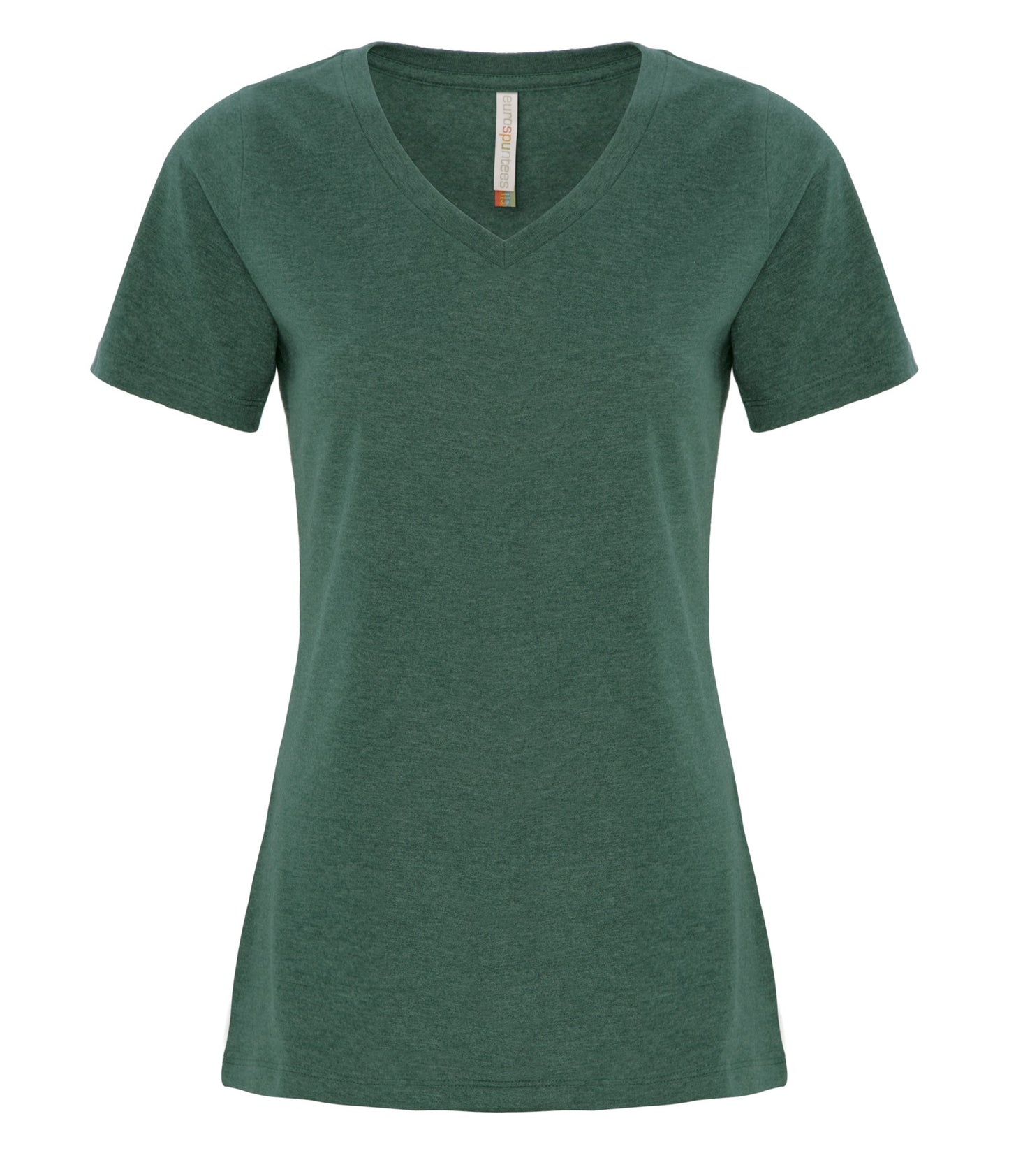 ATC™ EUROSPUN® RING SPUN V-NECK LADIES' TEE