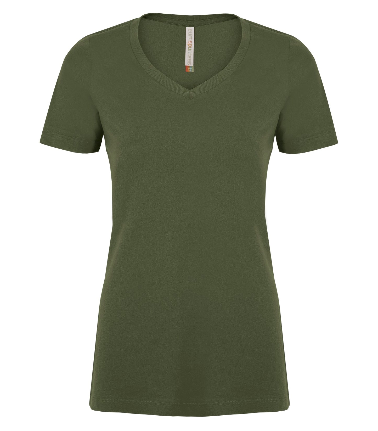 ATC™ EUROSPUN® RING SPUN V-NECK LADIES' TEE