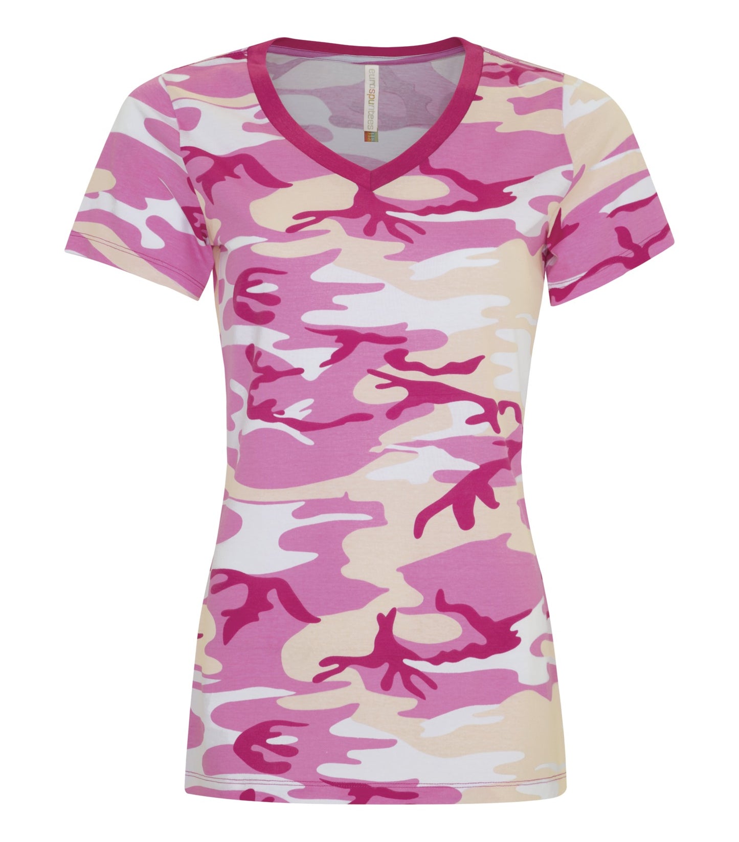 ATC™ EUROSPUN® RING SPUN V-NECK LADIES' TEE