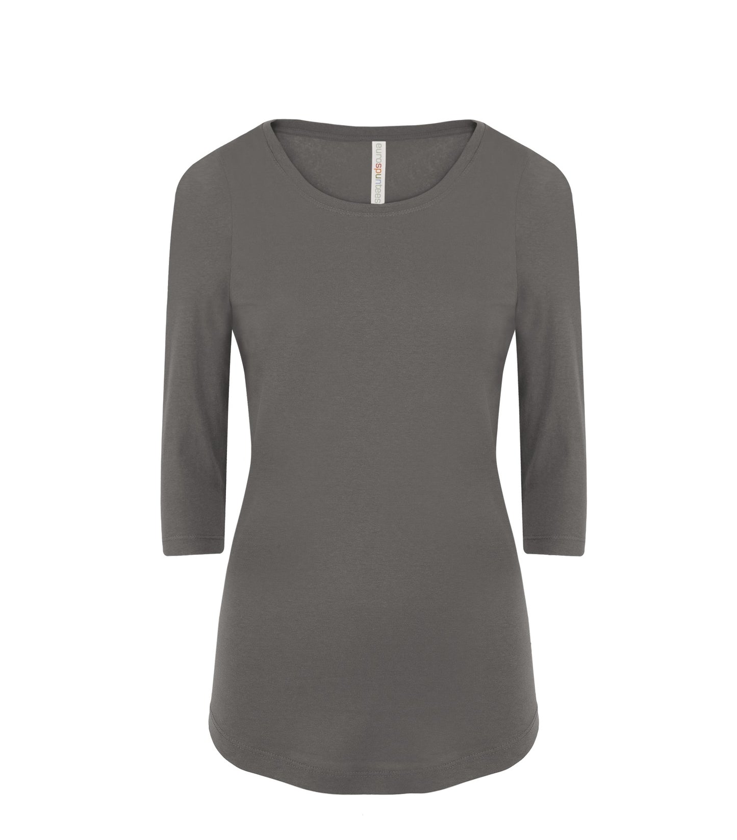 DISCONTINUED ATC™ EUROSPUN® RING SPUN 3/4 SLEEVE LADIES’ TEE