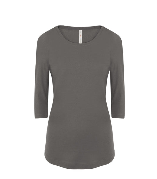 DISCONTINUED ATC™ EUROSPUN® RING SPUN 3/4 SLEEVE LADIES’ TEE