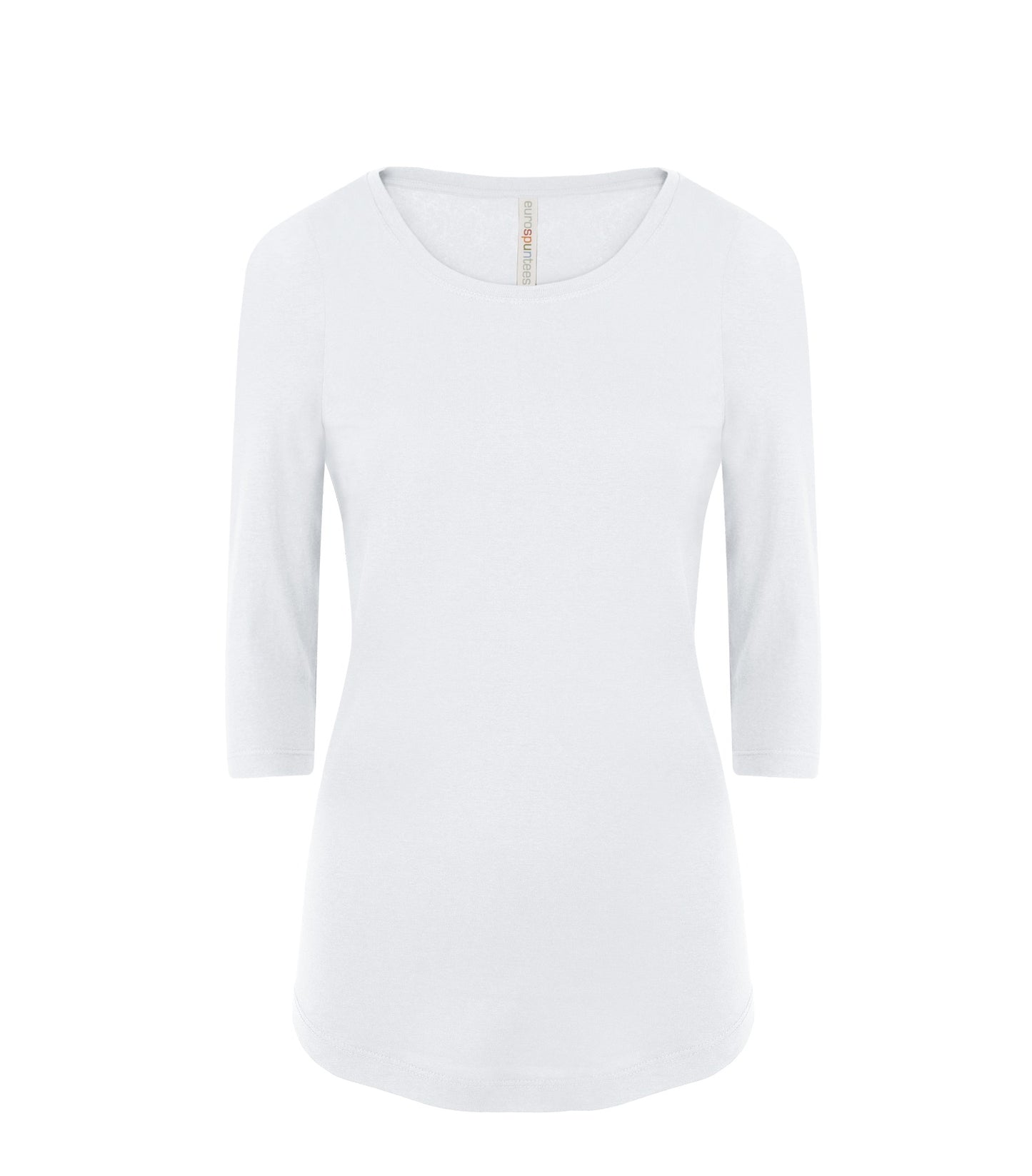 DISCONTINUED ATC™ EUROSPUN® RING SPUN 3/4 SLEEVE LADIES’ TEE