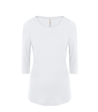 DISCONTINUED ATC™ EUROSPUN® RING SPUN 3/4 SLEEVE LADIES’ TEE