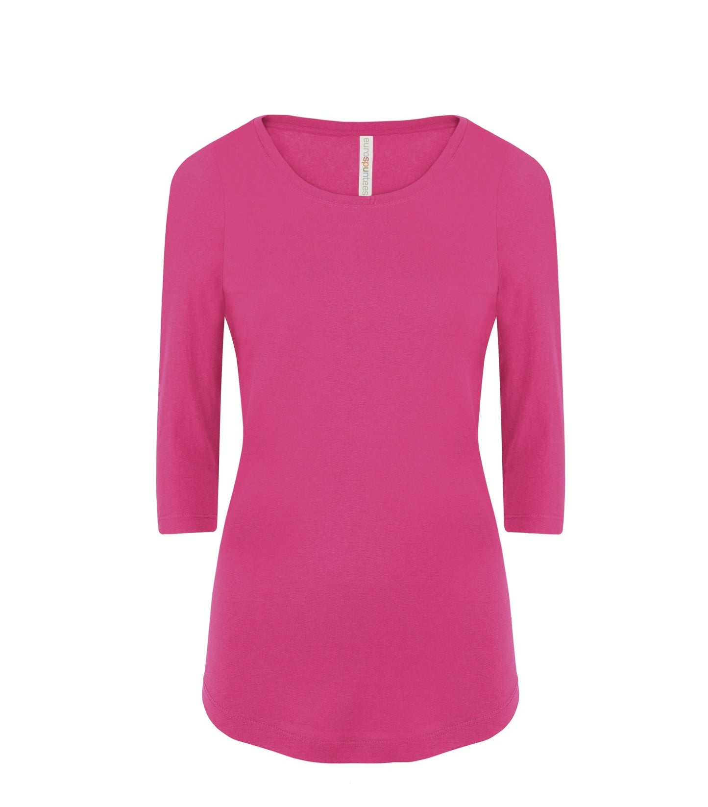 DISCONTINUED ATC™ EUROSPUN® RING SPUN 3/4 SLEEVE LADIES’ TEE