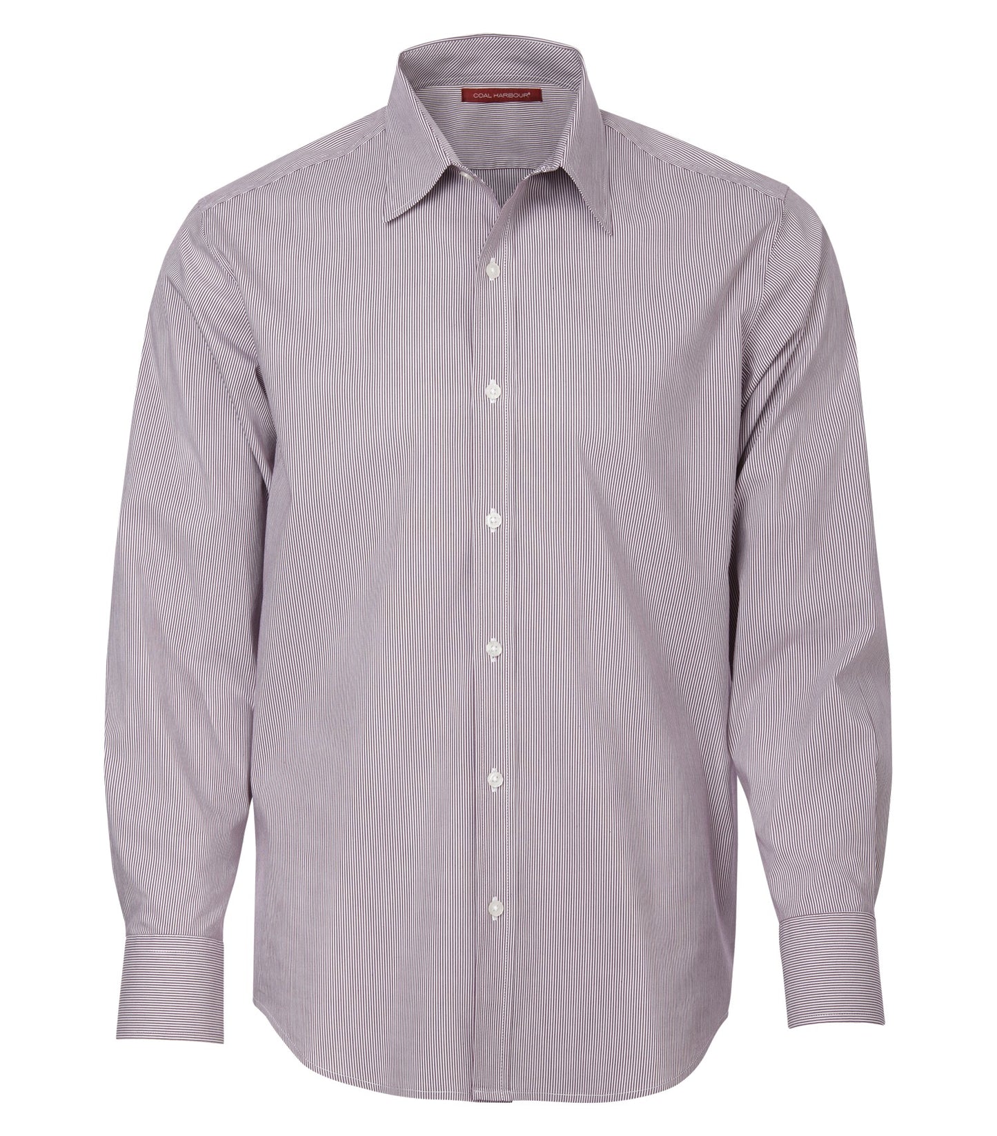 DISCONTINUED COAL HARBOUR® MINI STRIPE STRETCH WOVEN SHIRT