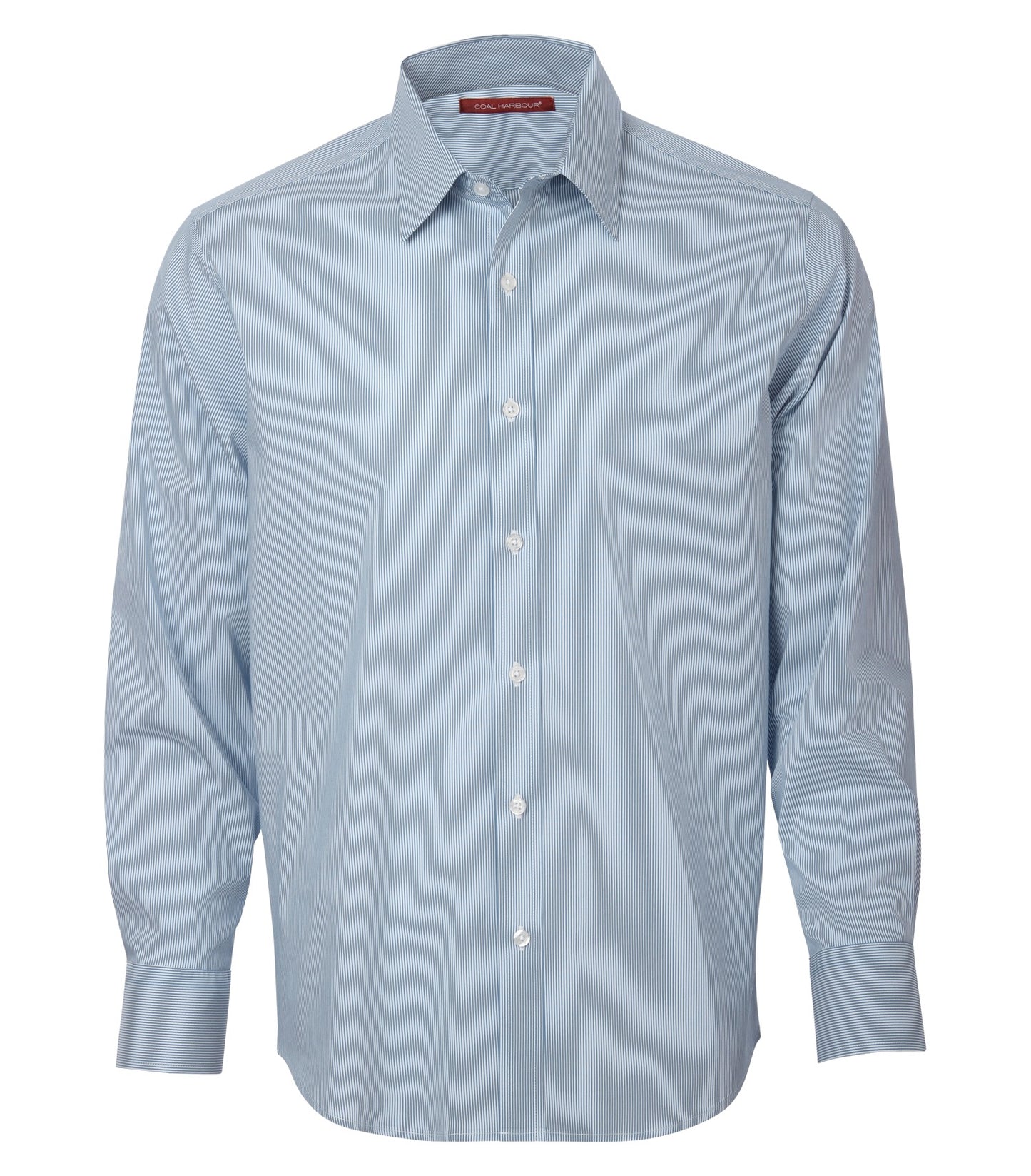 DISCONTINUED COAL HARBOUR® MINI STRIPE STRETCH WOVEN SHIRT
