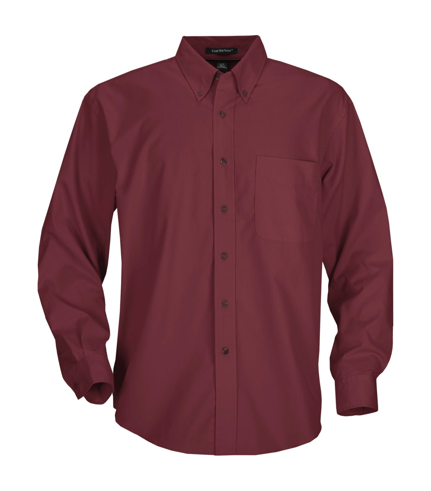 DISCONTINUED COAL HARBOUR® EASY CARE BLEND LONG SLEEVE WOVEN SHIRT
