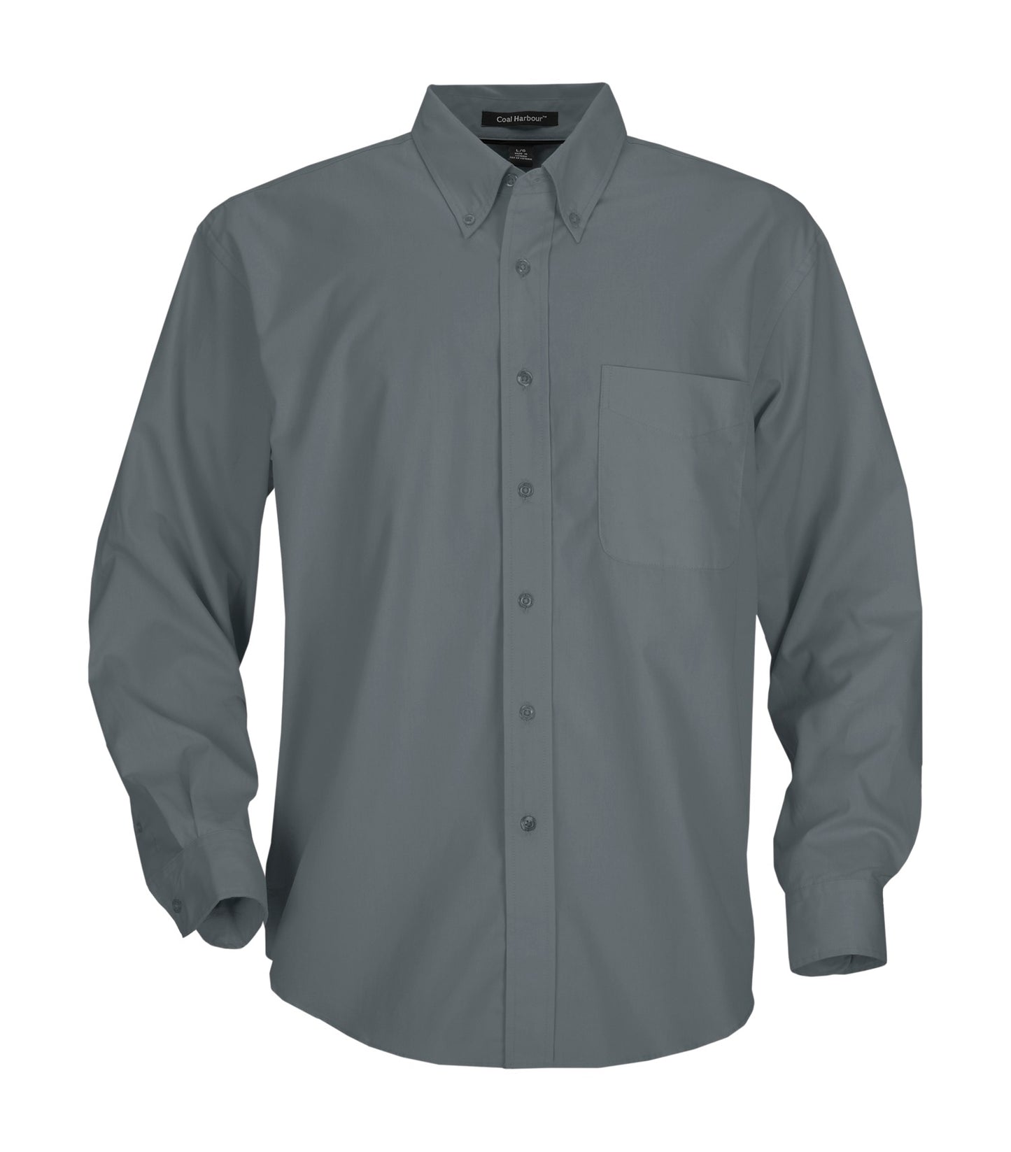 DISCONTINUED COAL HARBOUR® EASY CARE BLEND LONG SLEEVE WOVEN SHIRT