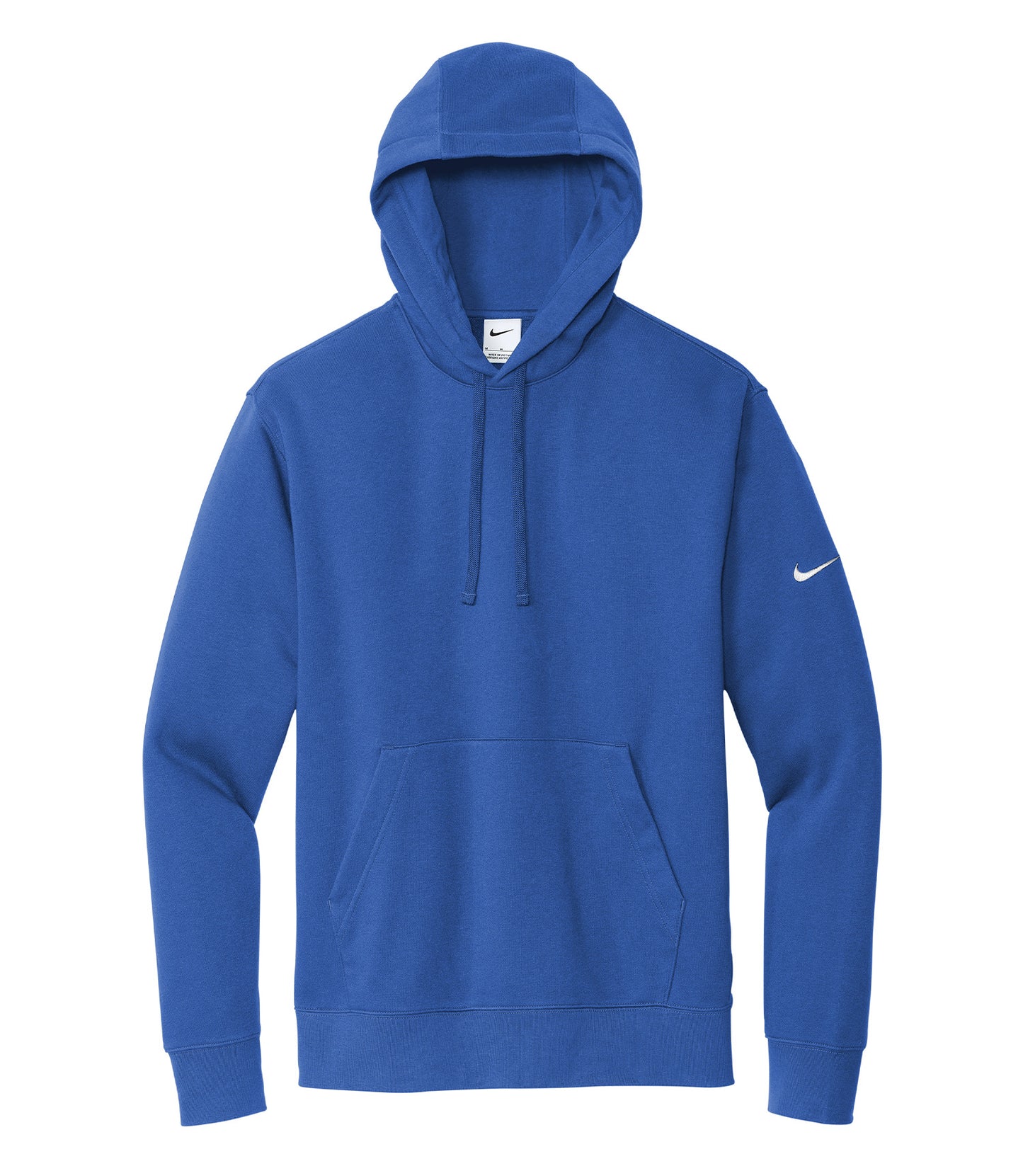 NIKE CLUB FLEECE SLEEVE SWOOSH PULLOVER HOODIE