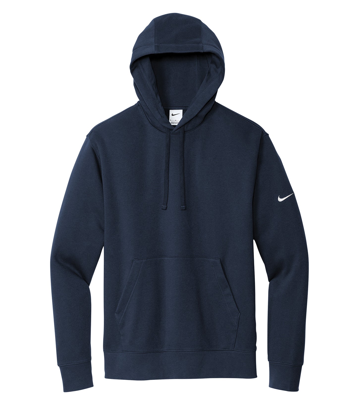 NIKE CLUB FLEECE SLEEVE SWOOSH PULLOVER HOODIE