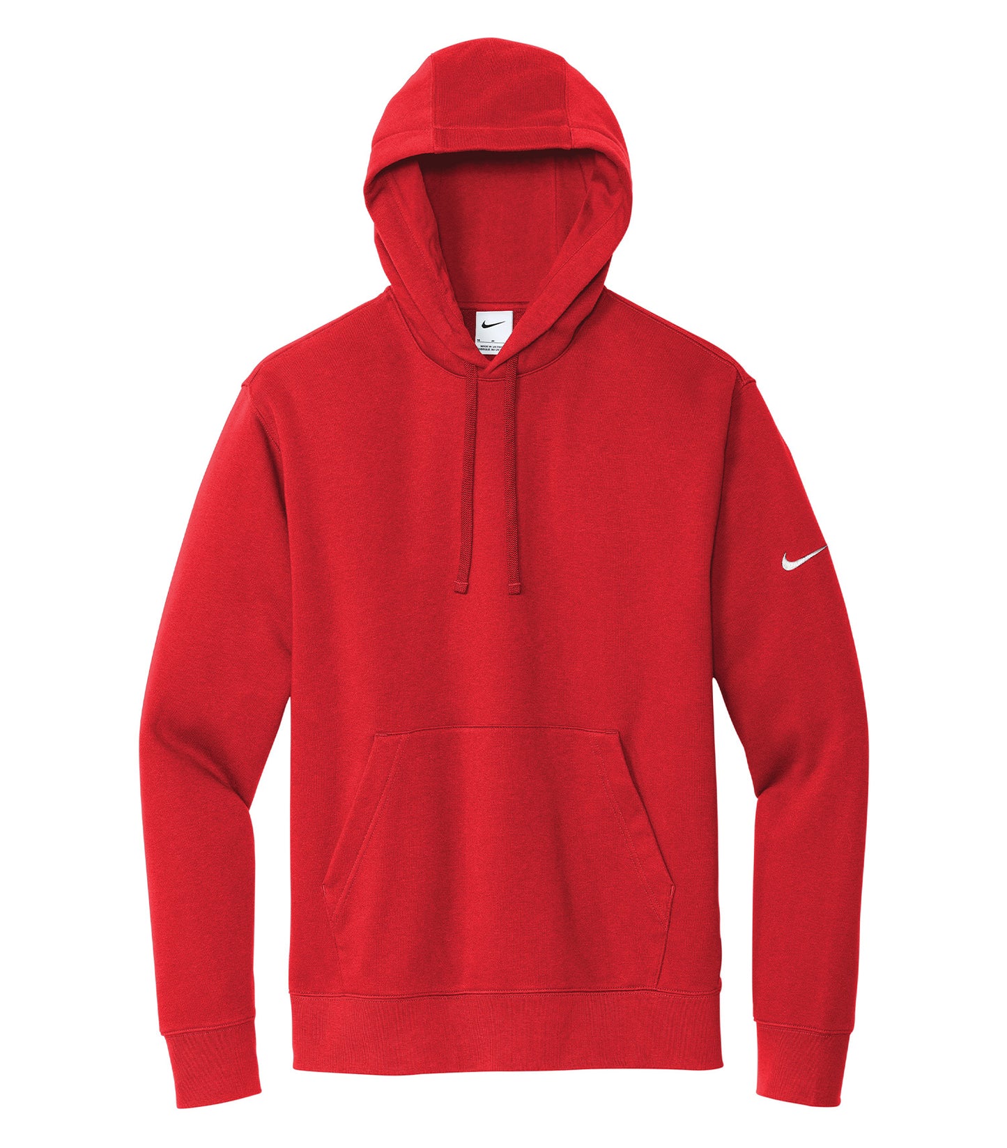 NIKE CLUB FLEECE SLEEVE SWOOSH PULLOVER HOODIE