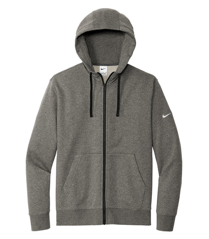 NIKE CLUB FLEECE SLEEVE SWOOSH FULL ZIP HOODIE