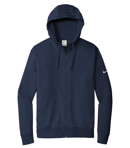 NIKE CLUB FLEECE SLEEVE SWOOSH FULL ZIP HOODIE