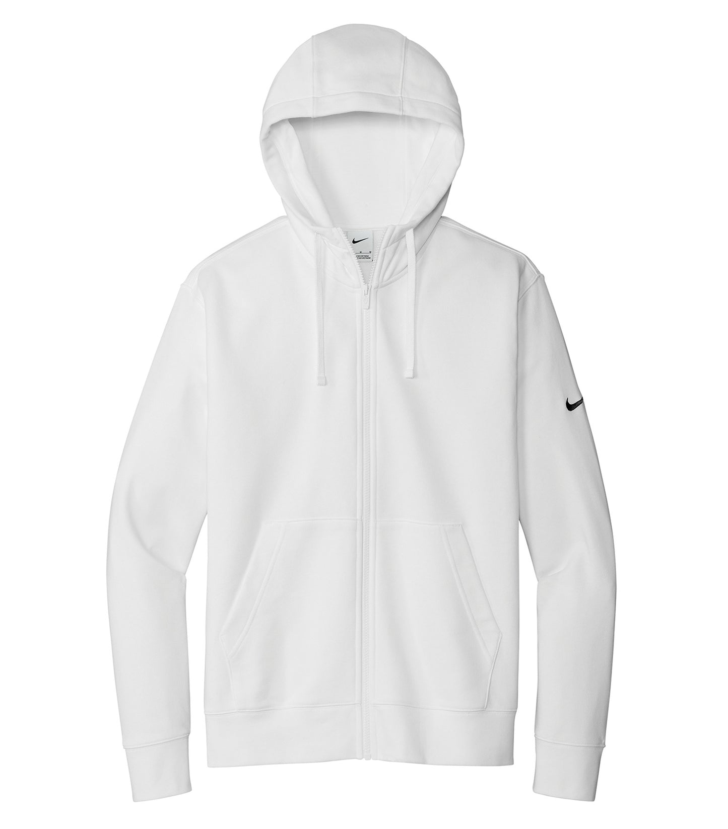 NIKE CLUB FLEECE SLEEVE SWOOSH FULL ZIP HOODIE