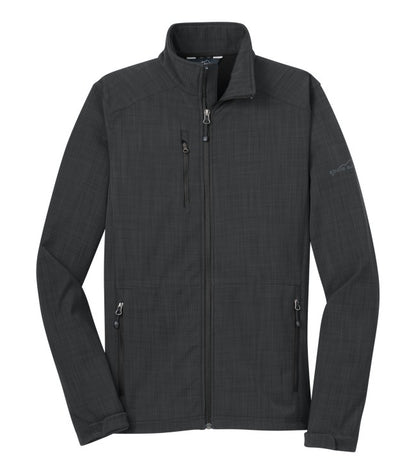 DISCONTINUED EDDIE BAUER® SHADED CROSSHATCH SOFT SHELL JACKET