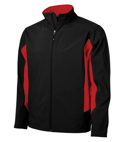 DISCONTINUED COAL HARBOUR® EVERYDAY COLOUR BLOCK WATER REPELLENT SOFT SHELL JACKET