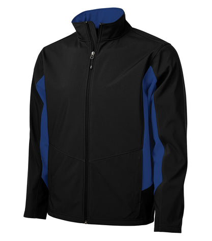 DISCONTINUED COAL HARBOUR® EVERYDAY COLOUR BLOCK WATER REPELLENT SOFT SHELL JACKET
