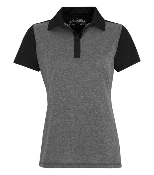 DISCONTINUED ATC™ PRO TEAM HEATHER ProFORMANCE COLOUR BLOCK LADIES' POLO