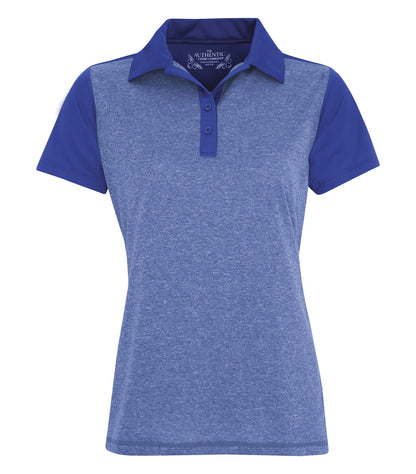 DISCONTINUED ATC™ PRO TEAM HEATHER ProFORMANCE COLOUR BLOCK LADIES' POLO