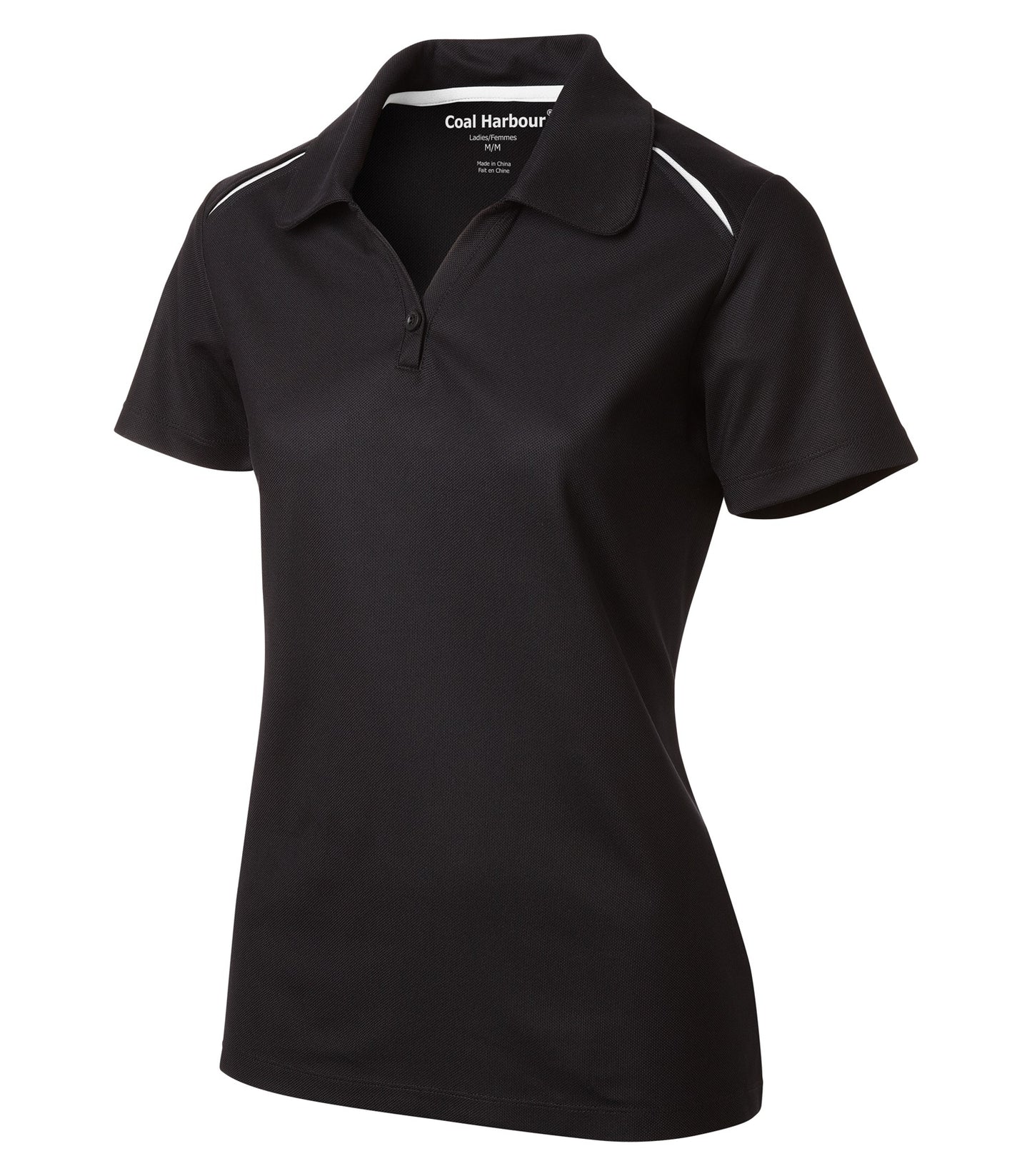 COAL HARBOUR® SNAG RESISTANT CONTRAST INSET LADIES' POLO