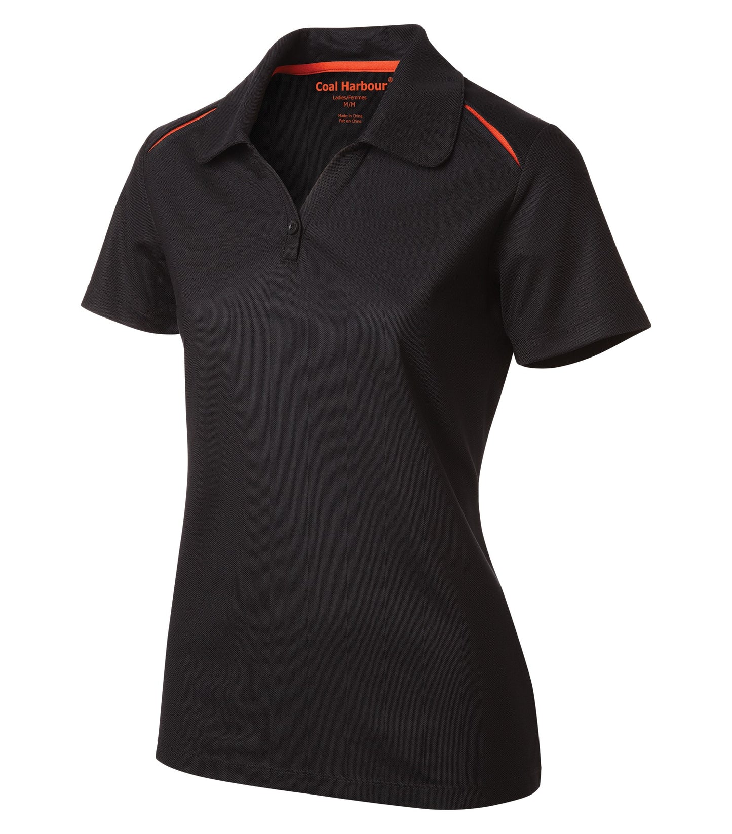 COAL HARBOUR® SNAG RESISTANT CONTRAST INSET LADIES' POLO
