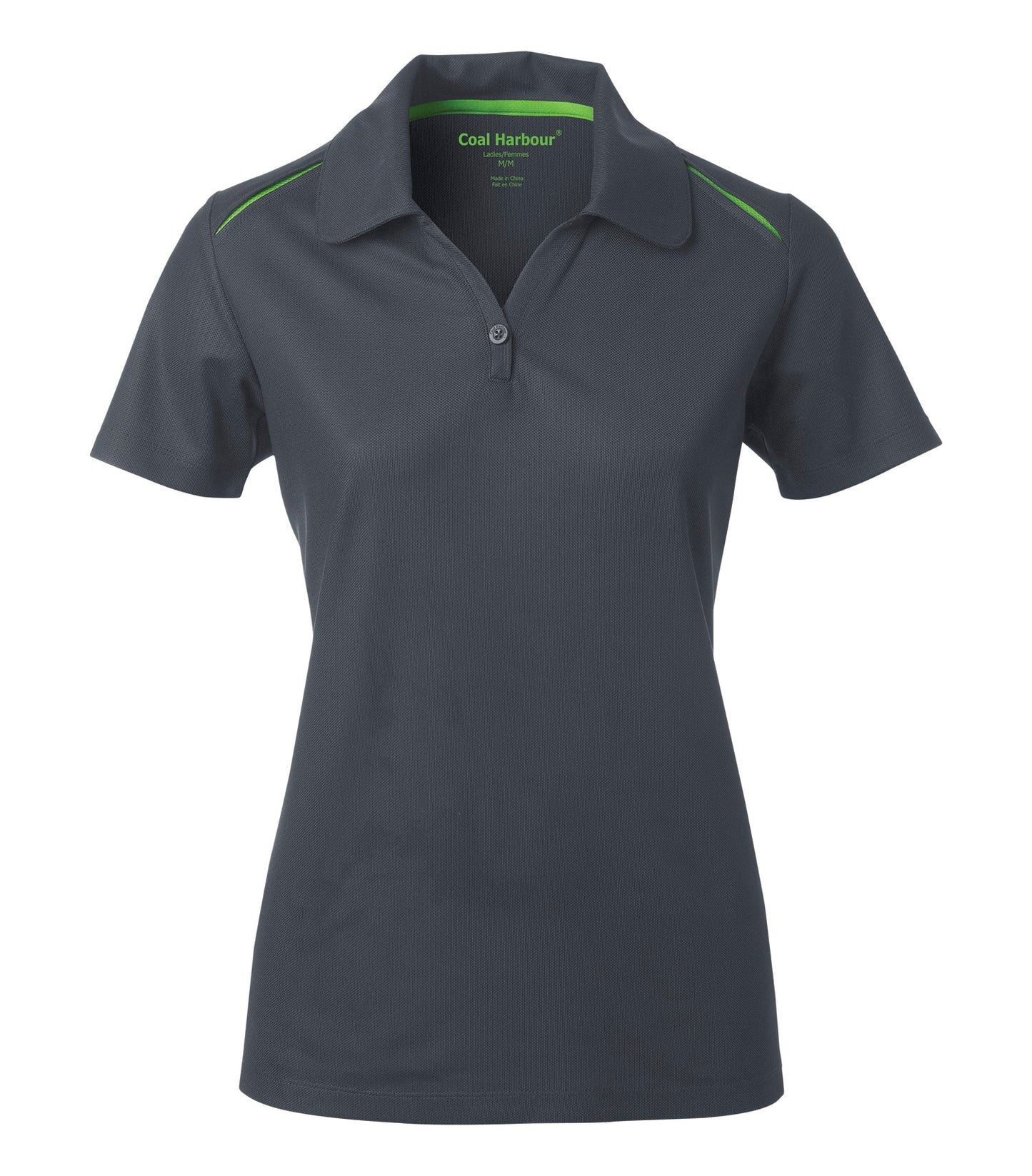 COAL HARBOUR® SNAG RESISTANT CONTRAST INSET LADIES' POLO