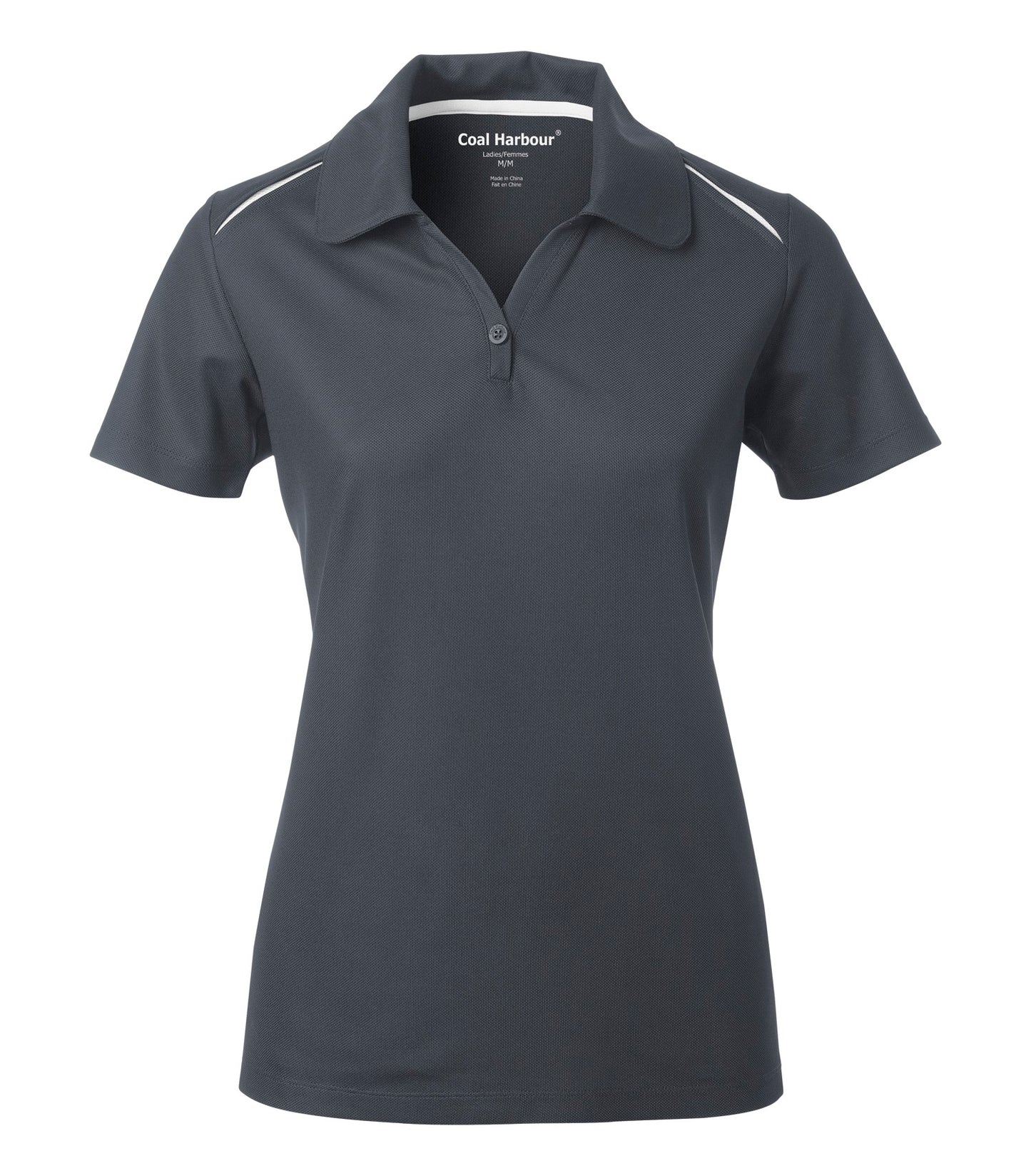 COAL HARBOUR® SNAG RESISTANT CONTRAST INSET LADIES' POLO