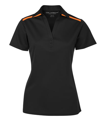 DISCONTINUED COAL HARBOUR® EVERYDAY COLOUR BLOCK LADIES' POLO
