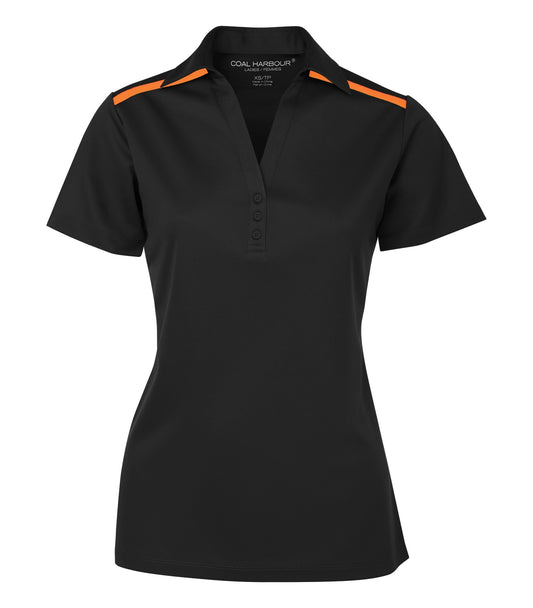 DISCONTINUED COAL HARBOUR® EVERYDAY COLOUR BLOCK LADIES' POLO