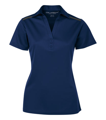 DISCONTINUED COAL HARBOUR® EVERYDAY COLOUR BLOCK LADIES' POLO