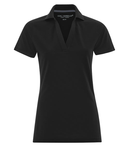 DISCONTINUED COAL HARBOUR® COMFORT PIQUE SOIL RELEASE LADIES' POLO
