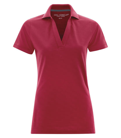 DISCONTINUED COAL HARBOUR® COMFORT PIQUE SOIL RELEASE LADIES' POLO