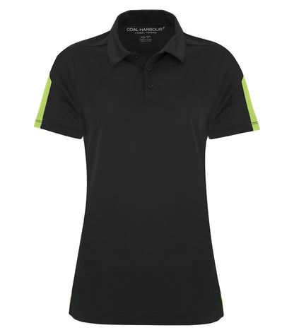 DISCONTINUED COAL HARBOUR® EVERYDAY COLOUR SLICE LADIES' POLO