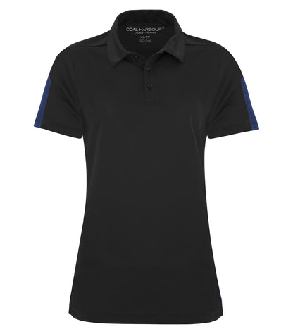 DISCONTINUED COAL HARBOUR® EVERYDAY COLOUR SLICE LADIES' POLO