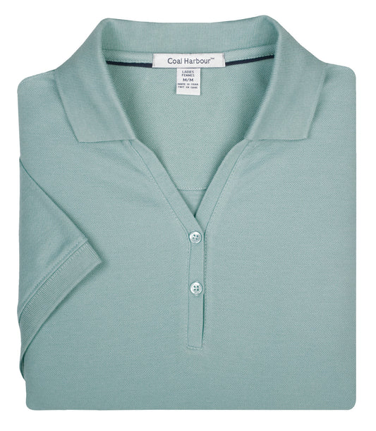 DISCONTINUED COAL HARBOUR® PIMA PIQUE LADIES' POLO
