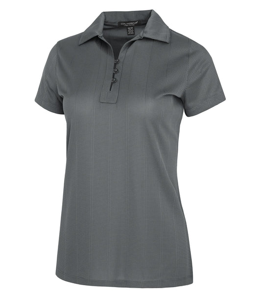 DISCONTINUED COAL HARBOUR® FINE JACQUARD LADIES' POLO