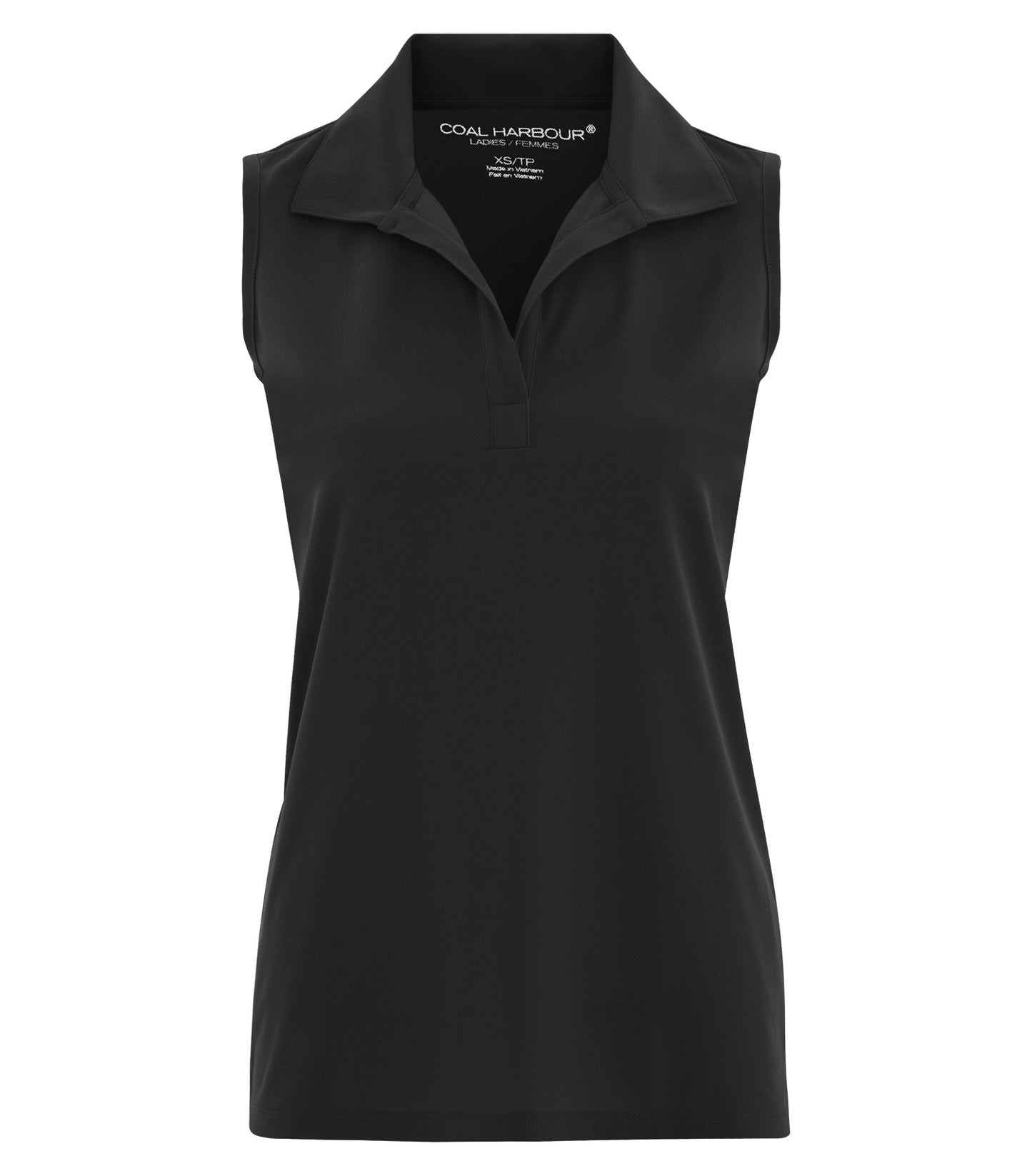 DISCONTINUED COAL HARBOUR® SNAG RESISTANT SLEEVELESS LADIES' POLO